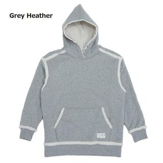 アグ(UGG)のUGG(アグ)1132553 JOANNE BONDED FLEECE HOODIE Grey Heather(ルームウェア)