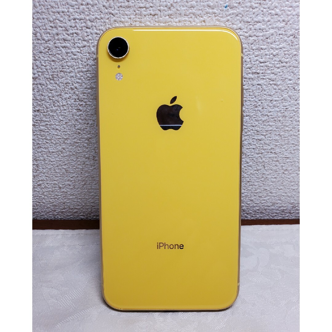 iPhone - iphoneXR 64GB イエロー SIMフリー 元箱付きの通販 by どやま ...