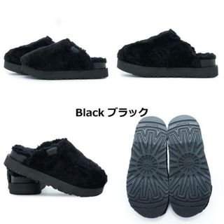 アグ(UGG)のUGG(アグ) 1135132 FUZZ SUGAR SLIDE スリッパ Black(サンダル)