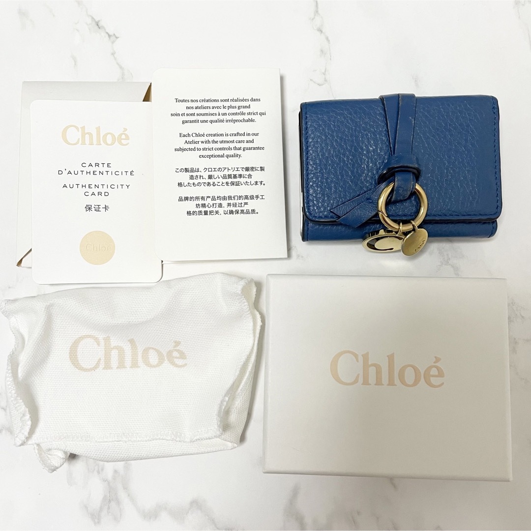 Chloe(クロエ)のCloe alphabet スモールトリフォールド 三つ折り財布 レディースのファッション小物(財布)の商品写真