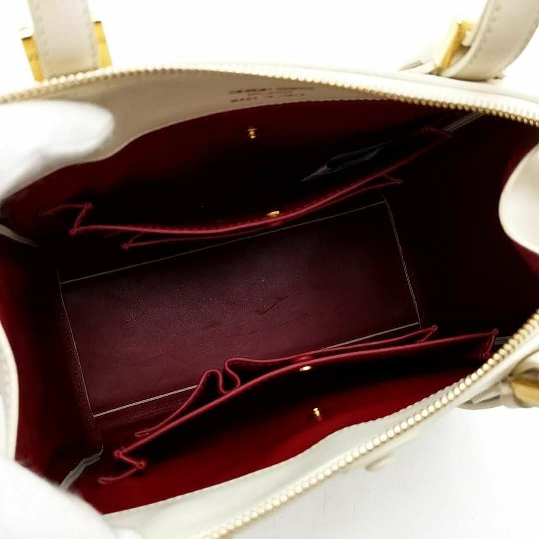 Giorgio Armani - 美品 ジョルジオアルマーニ ハンドバッグ レザー 03