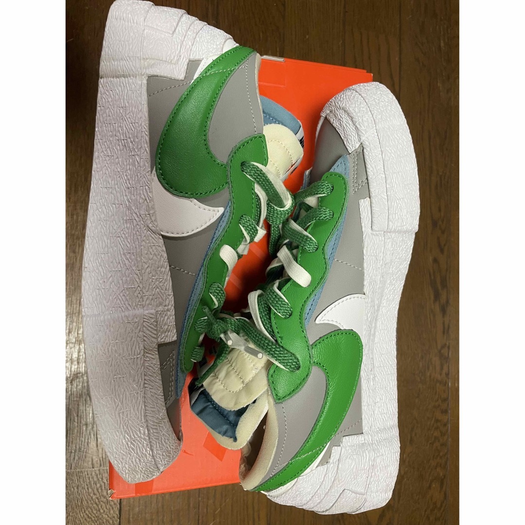 sacai NIKE ブレーザー low 26cm クラシックグリーン 2