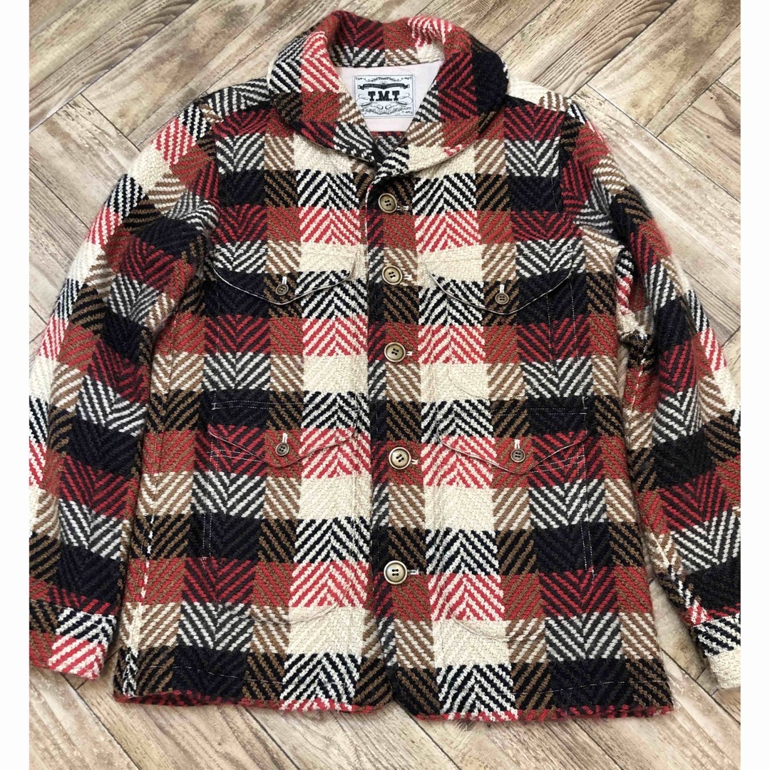 TMT   ORIGINAL WOOL PLAID HUNTER JACKET