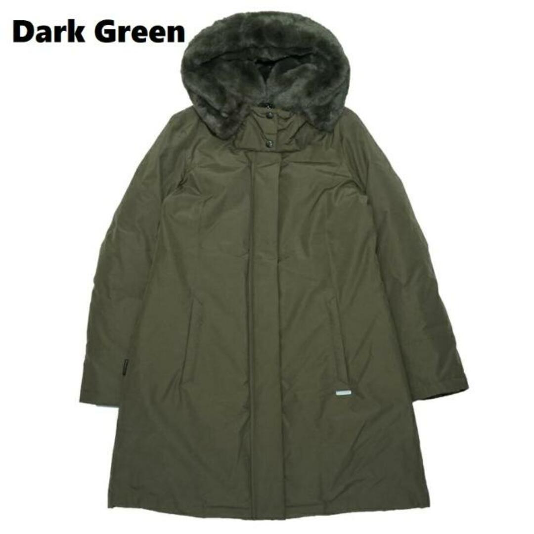 綿60%ナイロン40%裏地WOOLRICH(ウールリッチ) WWOU0551 BOW BRIDGE PARKA Dark Green