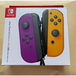 ニンテンドースイッチ(Nintendo Switch)のNintendo ジョイコン Joy-Con パープル オレンジ スイッチ(その他)