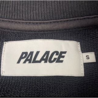 【palace】Palace Flag Stripe Crew グレー　M