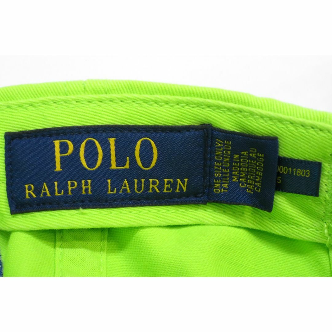 Ralph Lauren(ラルフローレン)のラルフローレン キャップ　ビッグポニー　ライトグリーン 　フリーサイズ レディースの帽子(キャップ)の商品写真