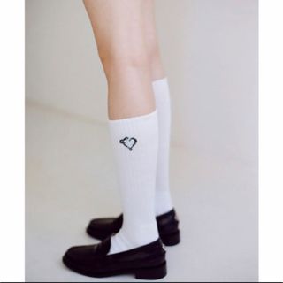 the Virgins heart logo loafer