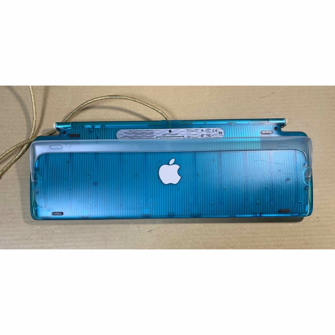 Apple USB Keyboard   M2452 スケルトン　ボンダイブルー