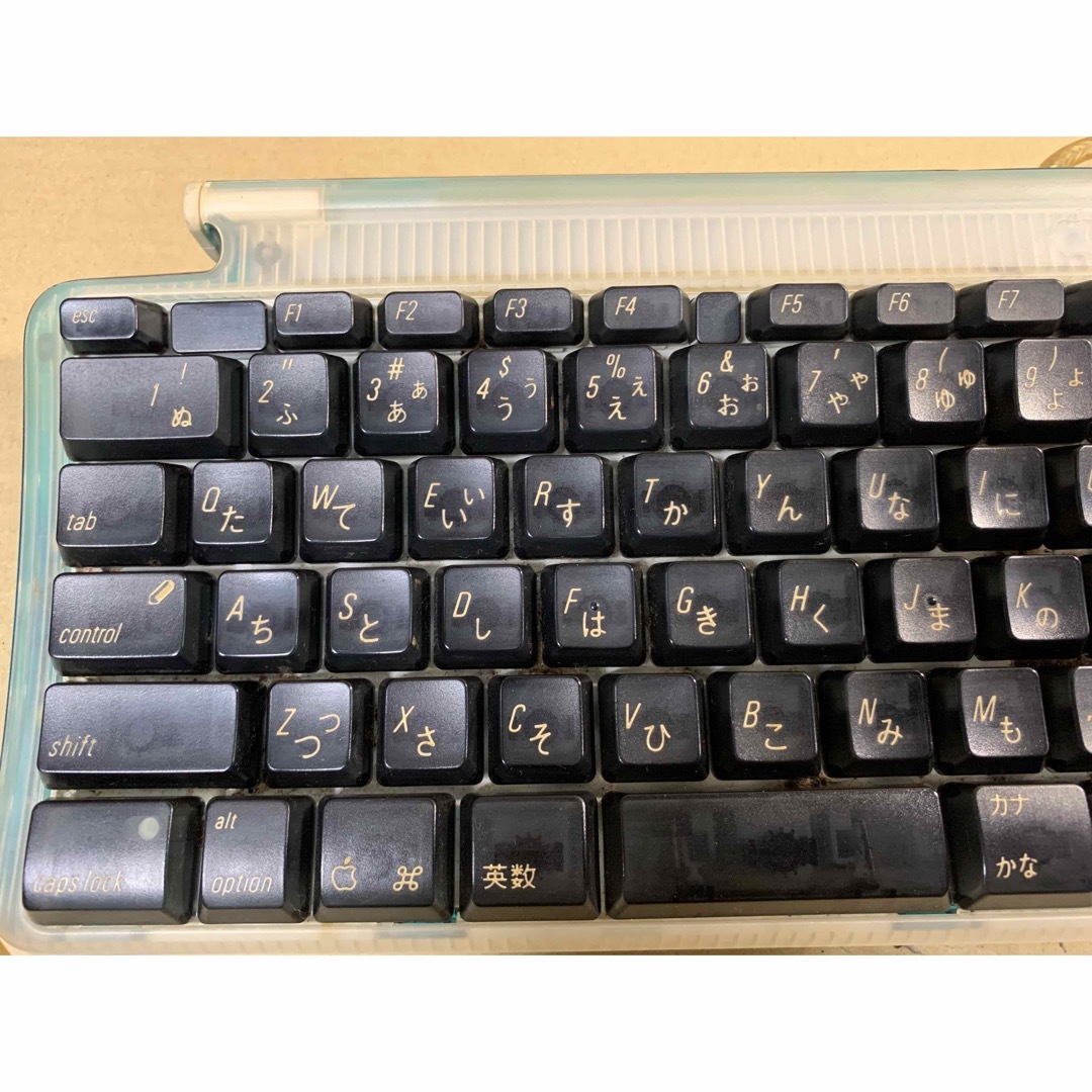 Apple USB Keyboard   M2452 スケルトン　ボンダイブルー