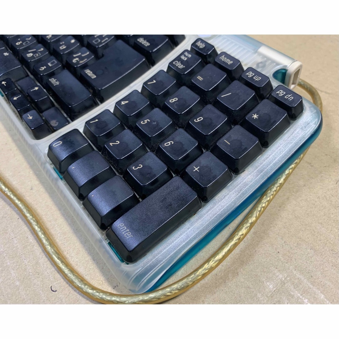 Apple - Apple USB Keyboard M2452 スケルトン ボンダイブルーの通販 ...