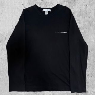 コムデギャルソンシャツ(COMME des GARCONS SHIRT)のコムデギャルソン シャツ ロゴ ロンT COMME des GARCONS(Tシャツ/カットソー(七分/長袖))