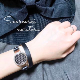 スワロフスキー レザーブレスレット ブレスレット/バングルの通販 42点 スワロフスキー レザーブレスレット ブレスレット/バングルの通販 42点