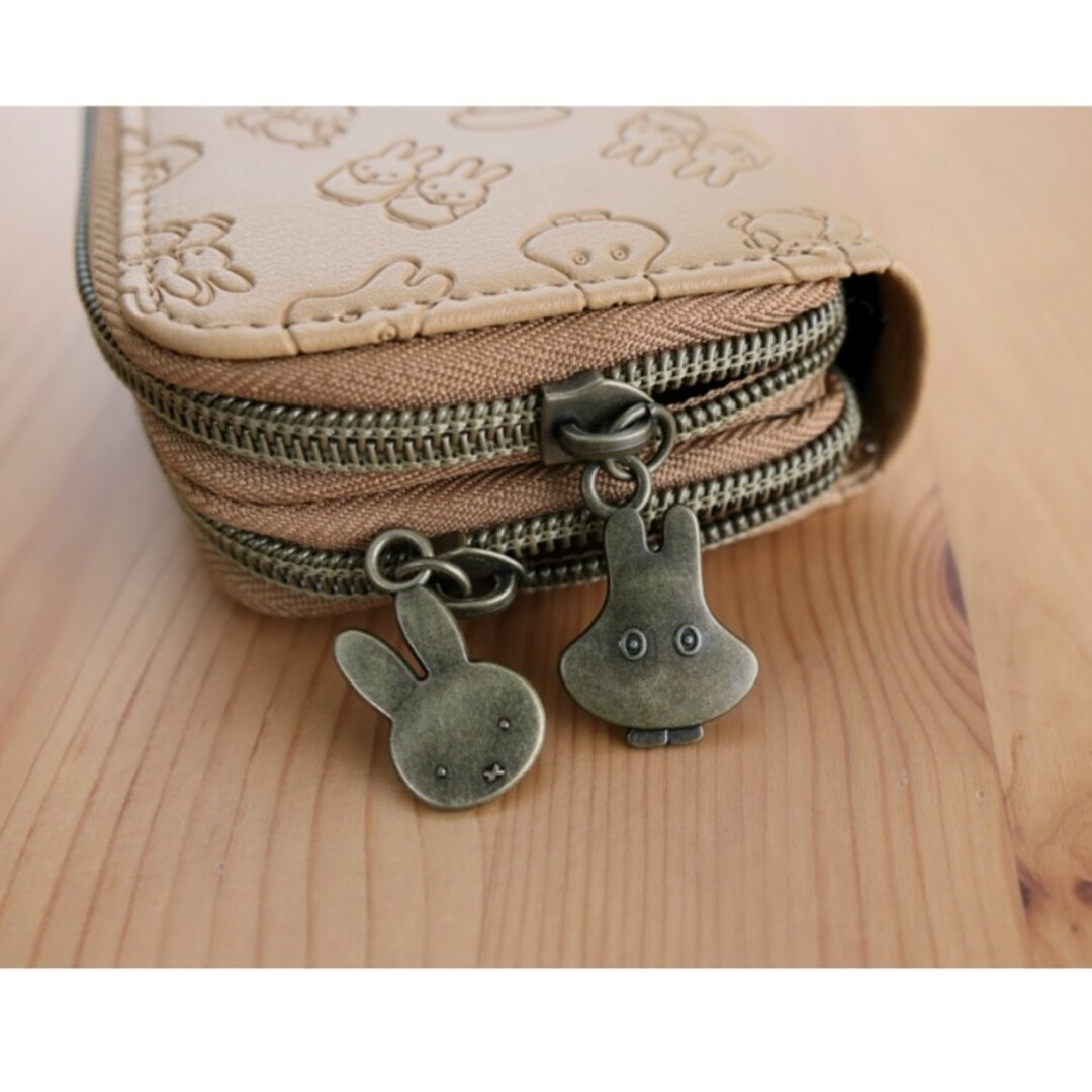 リンネル付録!miffy おばけミッフィー キーチェーン付きじゃばら財布! 通販 ミッフィー おばけミッフィー キーチェーン付きじゃばら財布