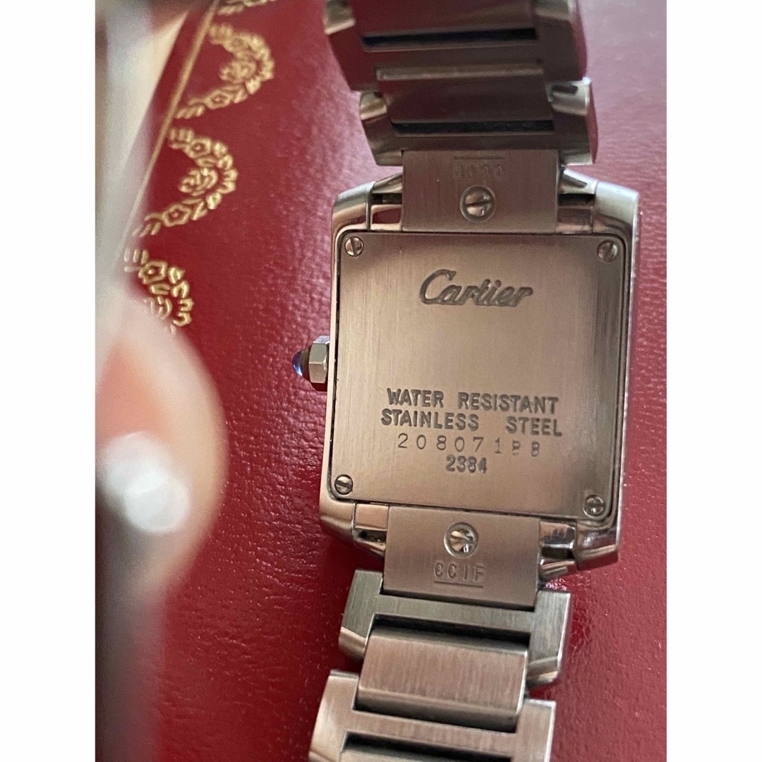 カルティエ　タンク　腕時計