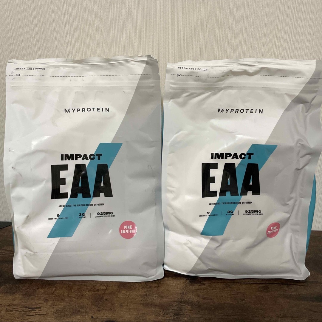 MYPROTEIN - マイプロテイン EAA 1kg ピンクグレープフルーツ 2個