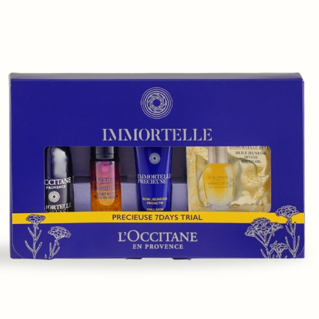 L'OCCITANE(ロクシタン)のロクシタン　イモーテルプレシューズ7デイズトライアル コスメ/美容のスキンケア/基礎化粧品(化粧水/ローション)の商品写真