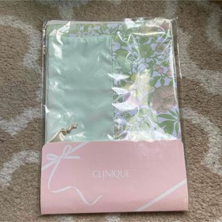 クリニーク(CLINIQUE)のクリニーク　ノベルティ巾着袋2枚(ノベルティグッズ)