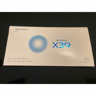 X39 LIFEWAVE ライフウェイブ　パッチ　2025.1まで有効(その他)