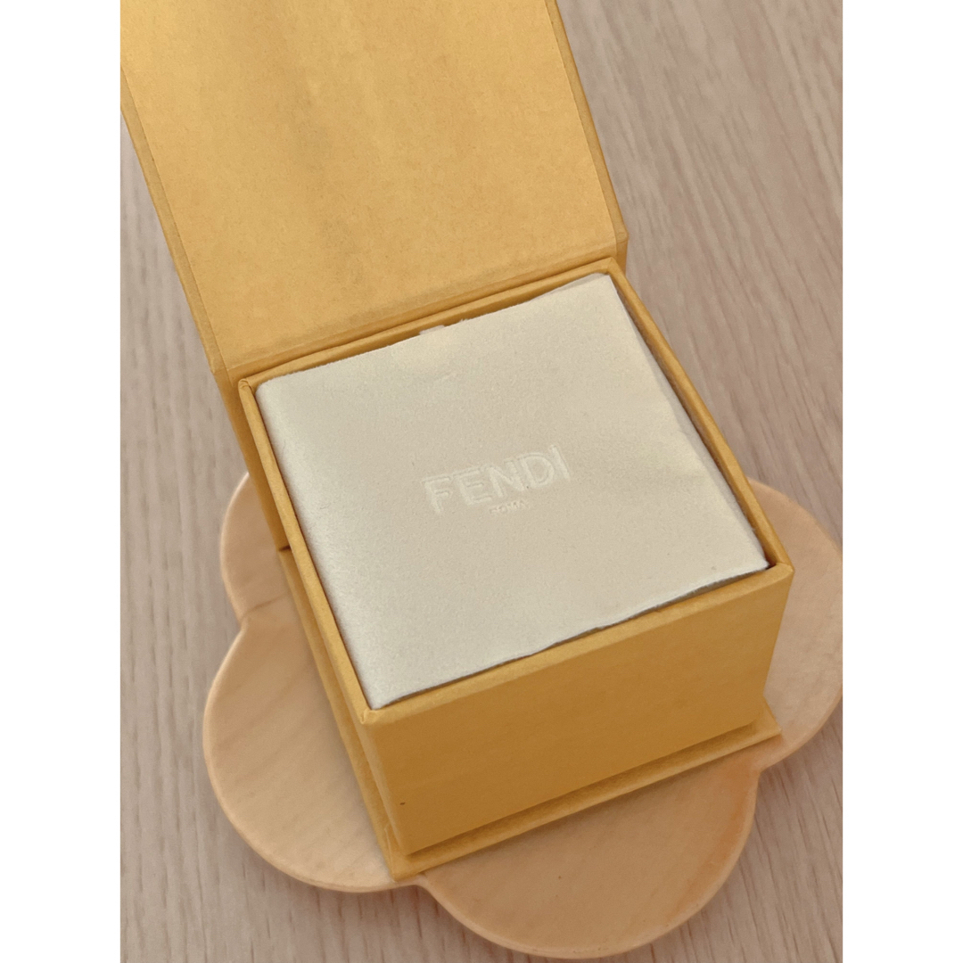 FENDI(フェンディ)の美品＊FENDI フェンディ バゲットリング ローズゴールド《M》 レディースのアクセサリー(リング(指輪))の商品写真