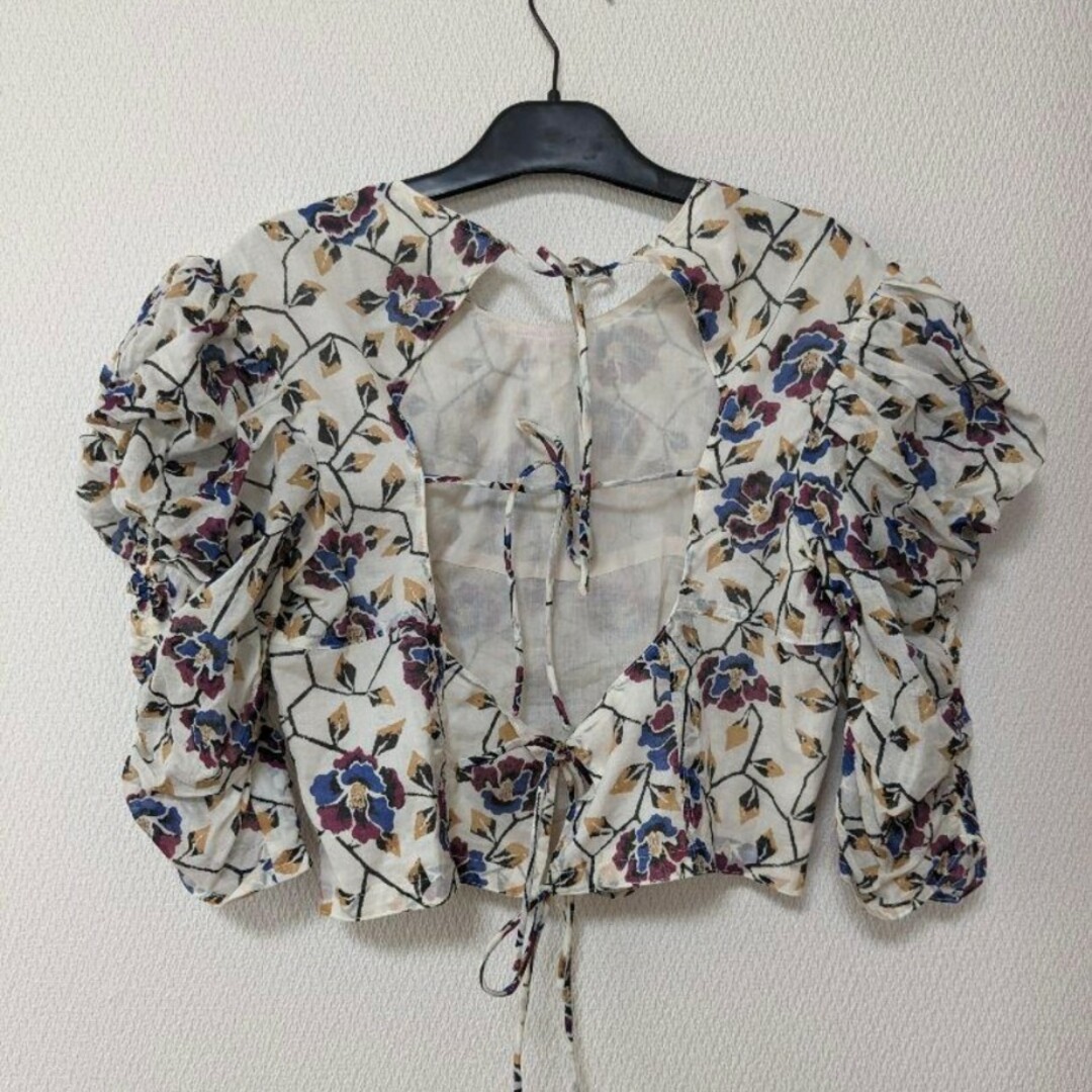 Isabel Marant - 【新品タグ付】イザベルマラン 花柄バックオープン