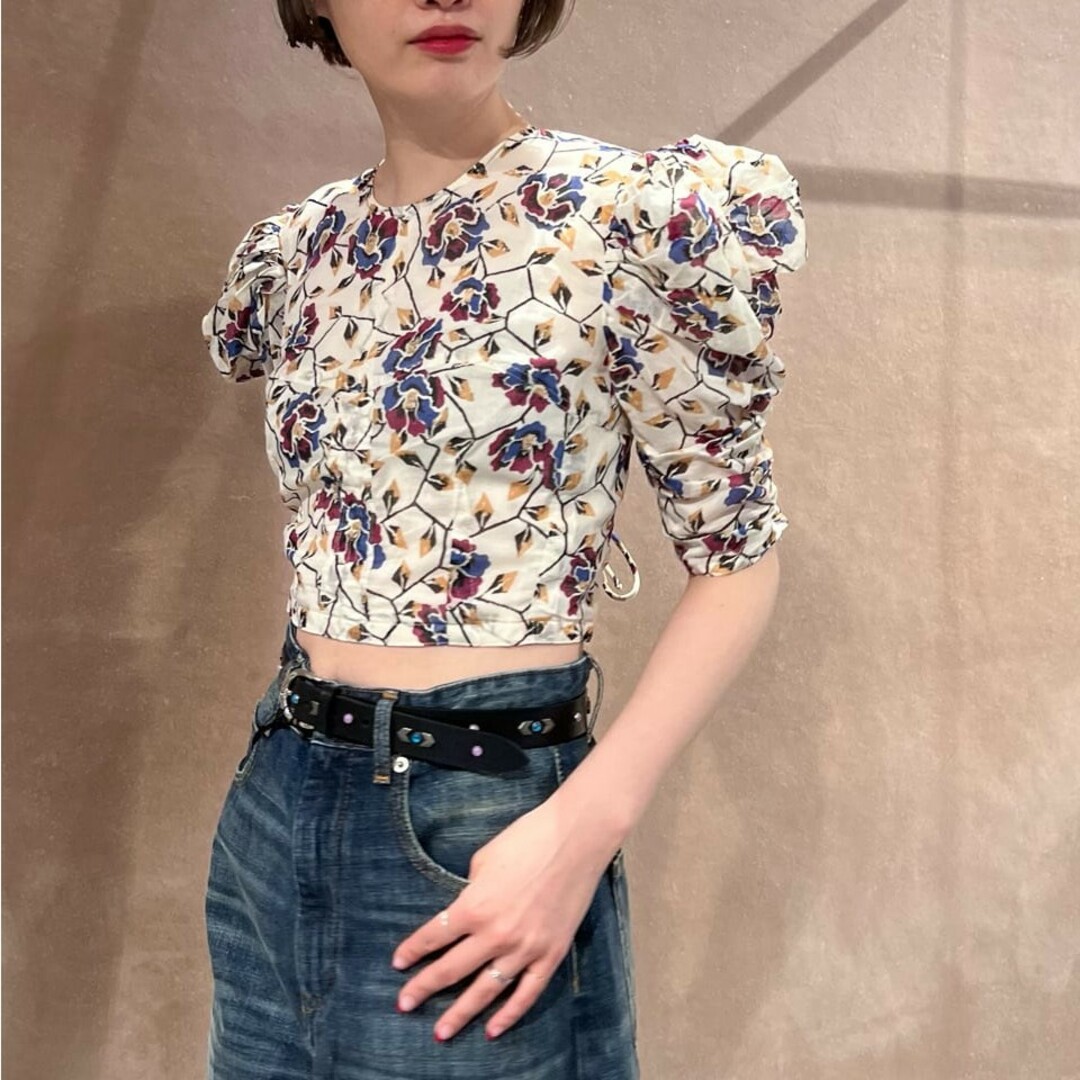 Isabel Marant - 【新品タグ付】イザベルマラン 花柄バックオープン