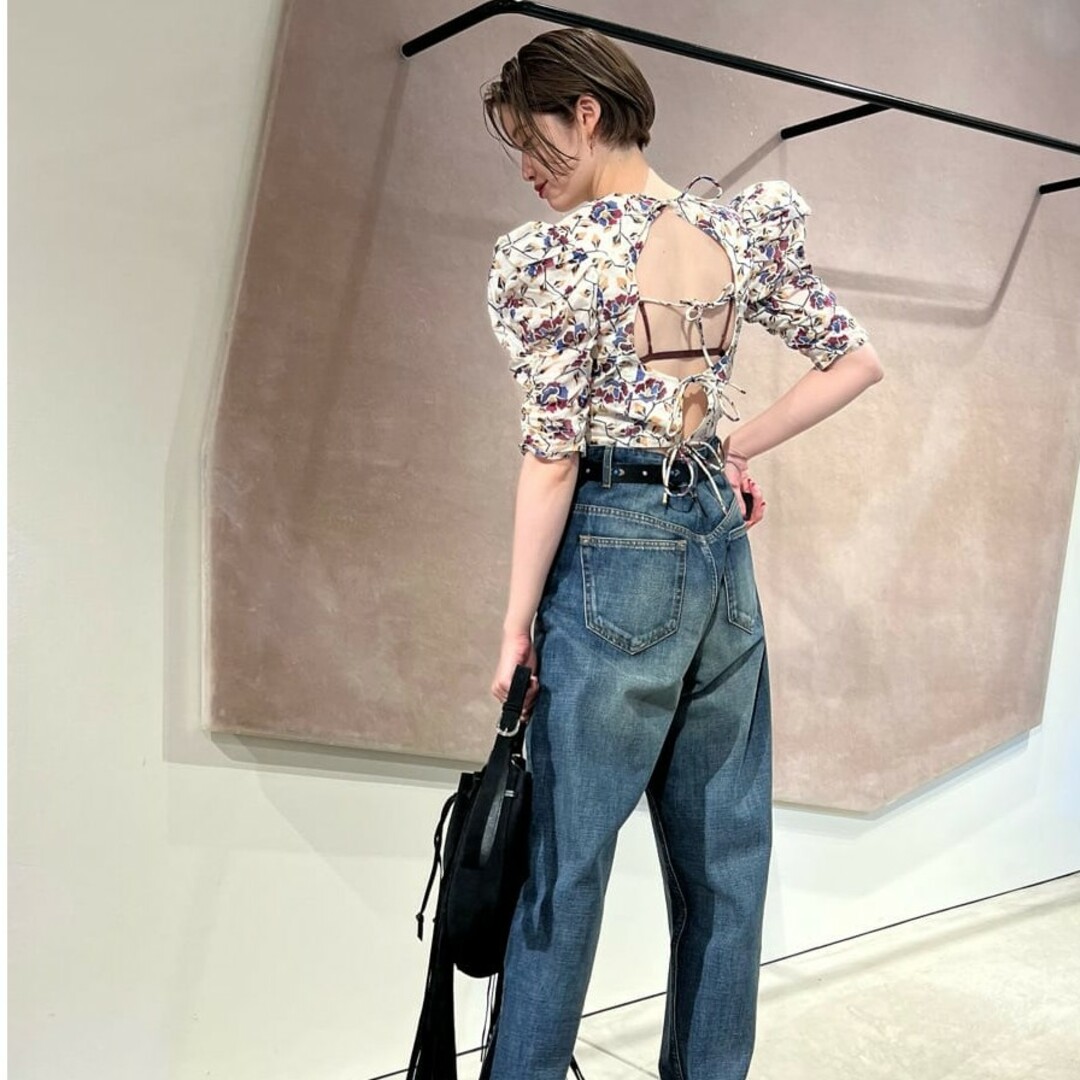 Isabel Marant - 【新品タグ付】イザベルマラン 花柄バックオープン