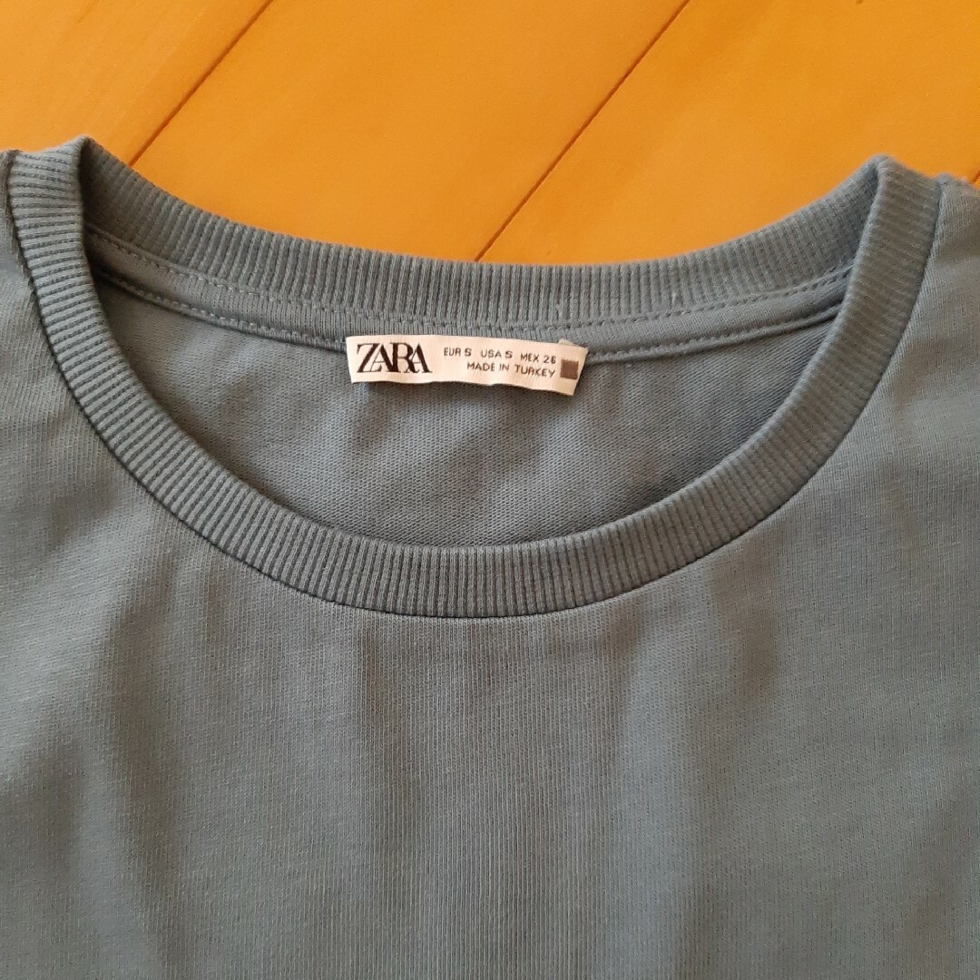 ZARA(ザラ)の新品 ZARA　半袖Tシャツ レディースのトップス(Tシャツ(半袖/袖なし))の商品写真