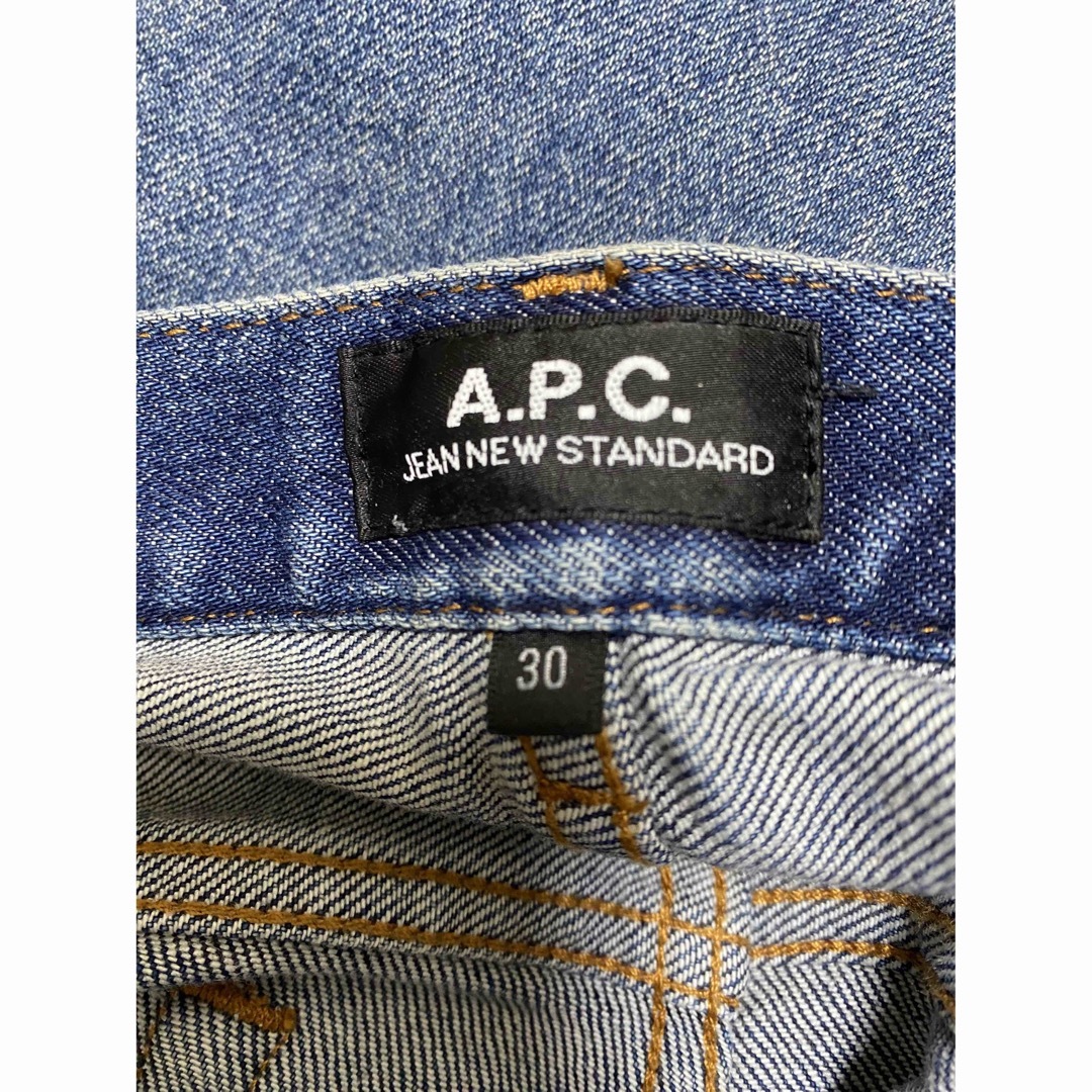 A.P.C._ニュースタンダードジーンズ_ウォッシュドインディゴ_size30