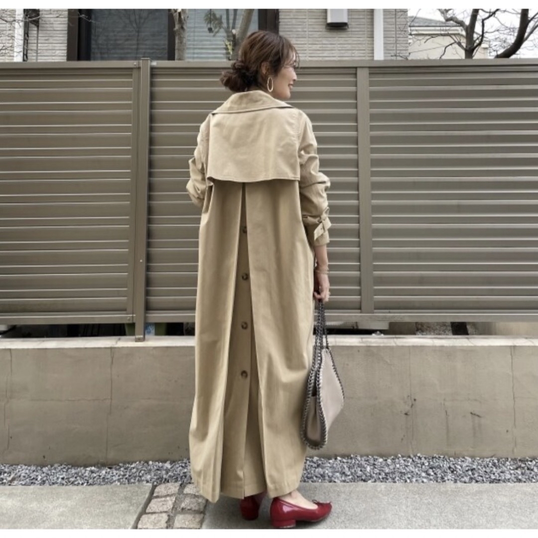 AKTE - AKTE ロングトレンチコートの通販 by aya's shop|アクテならラクマ
