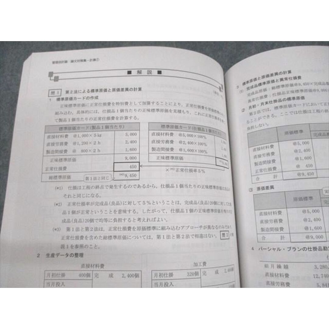 UO11-045CPA会計学院 公認会計士講座 管理/財務会計論 論文対策集/問題集 計算/理論 1/2 2023年合格目標 未使用品 計6冊 70R4D