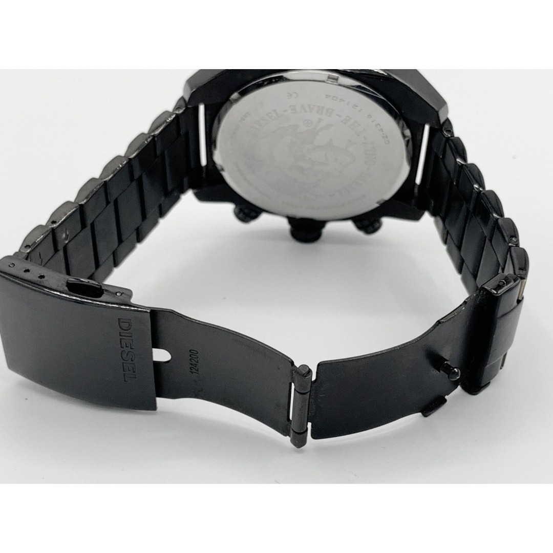 DIESEL(ディーゼル)の〇〇DIESEL ディーゼル クロノグラフ クォーツ 腕時計 DZ-4316 ブラック メンズの時計(腕時計(アナログ))の商品写真