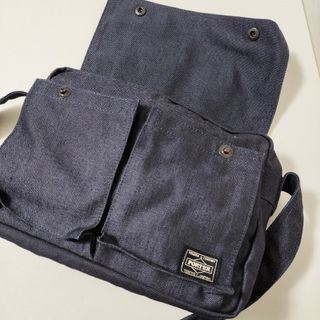 PORTER - ポーター スモーキー ショルダーバッグ ネイビー 美品の通販