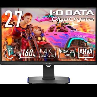 アイオーデータ(IODATA)のアイオーデータ モニター  GigaCrysta EX-GCU271HXAB(その他)