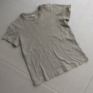 ユニクロ(UNIQLO)のクルーネックTｼｬﾂ　L(Tシャツ(半袖/袖なし))