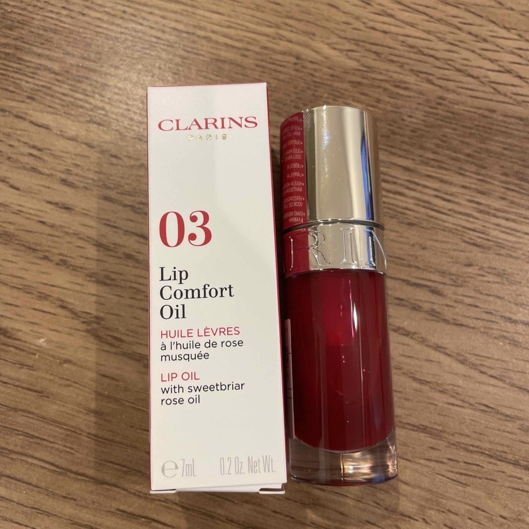 CLARINS(クラランス)のクラランス　コンフォートリップオイル03 コスメ/美容のベースメイク/化粧品(リップグロス)の商品写真