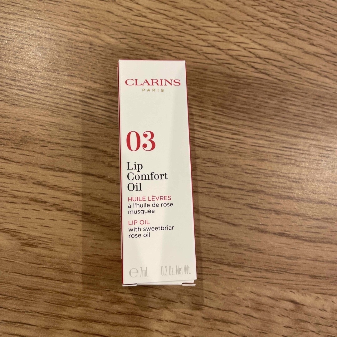 CLARINS(クラランス)のクラランス　コンフォートリップオイル03 コスメ/美容のベースメイク/化粧品(リップグロス)の商品写真