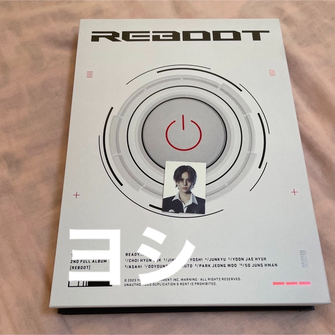 treasure reboot アルバム ヨシ ID photo 付き | フリマアプリ ラクマ