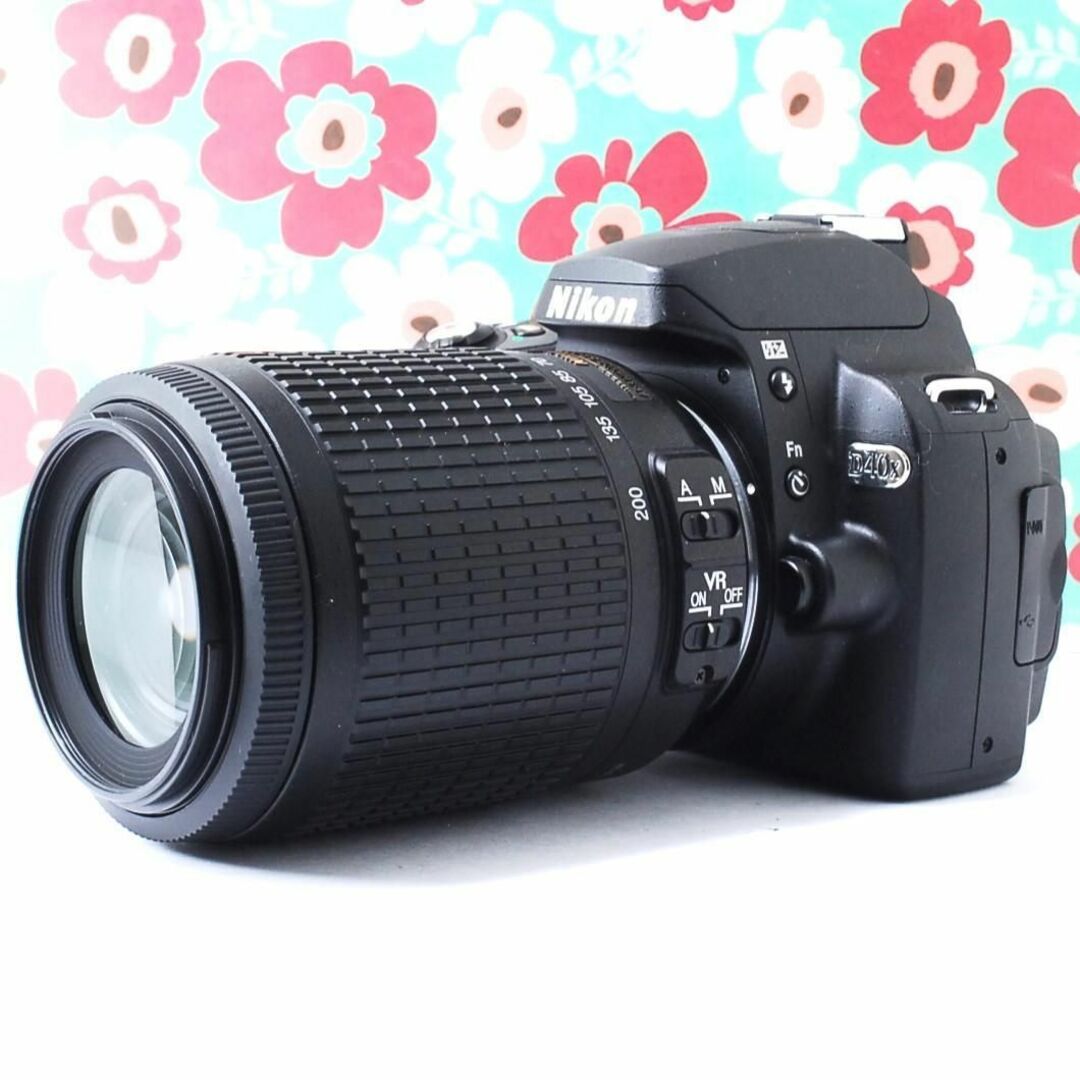 超特価購物 小さい軽い簡単綺麗 Nikon Ｄ40x 届いてすぐ使える 初心者お勧め