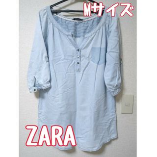 ザラ(ZARA)のZARA　デニムチュニック　M(チュニック)