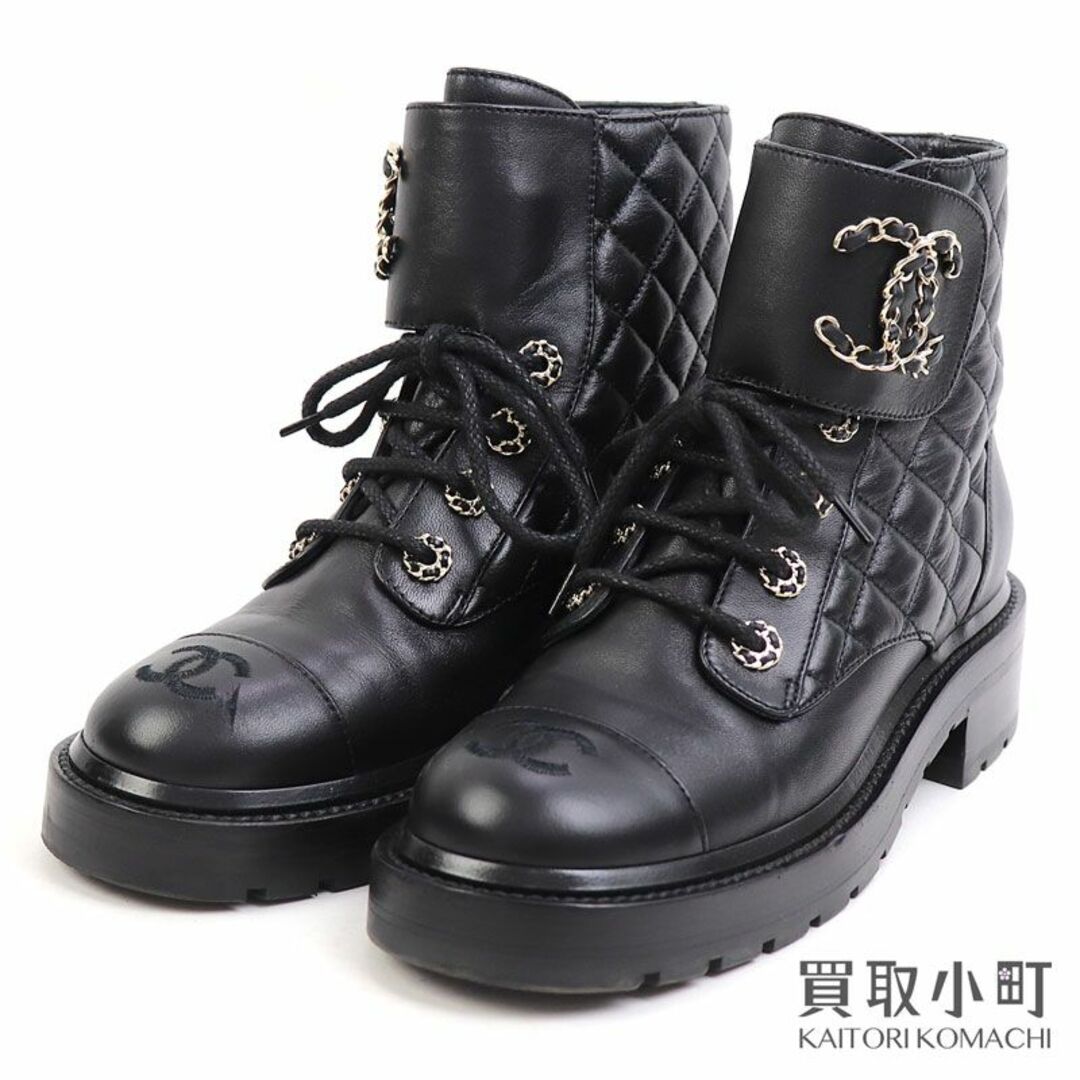 CHANEL - シャネル 【CHANEL】ココマーク ショートブーツの通販 by