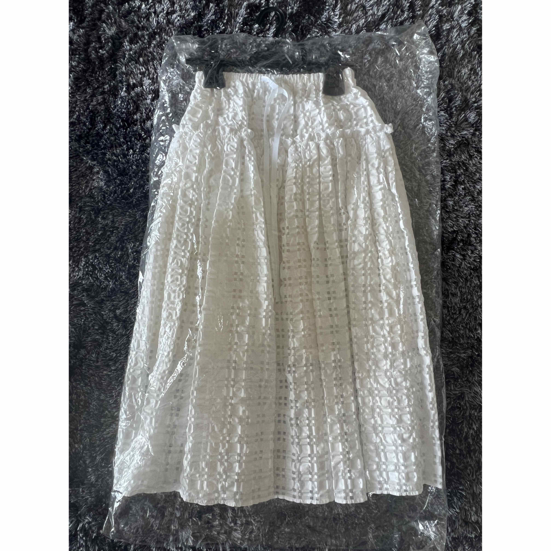Drawer(ドゥロワー)のcygne シーニュ 完売ジャガードスカート 新品未使用 レディースのスカート(ひざ丈スカート)の商品写真