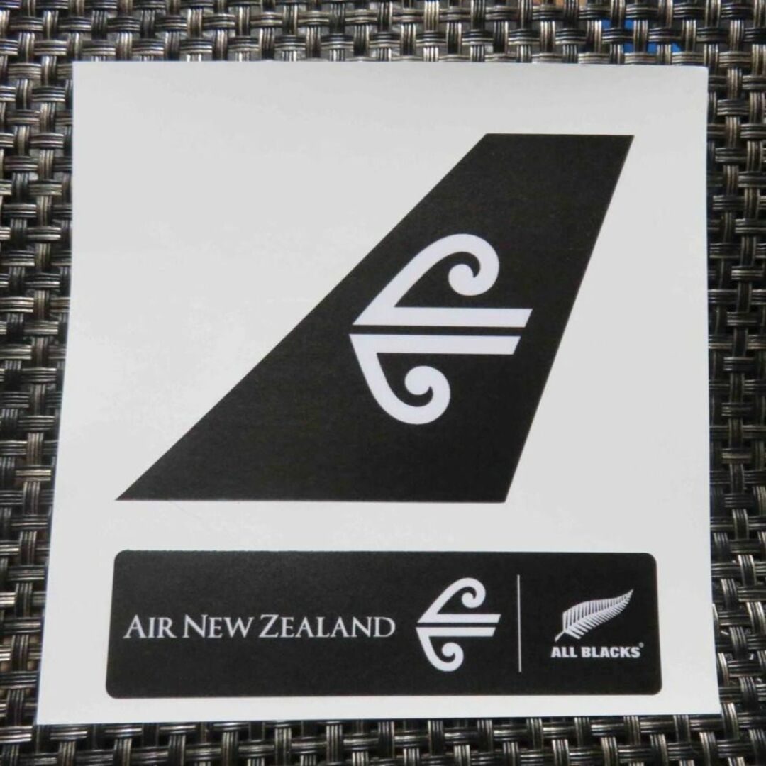 ２枚セットAirNZニュージーランド航空ステッカー■ラグビー代表オールブラックス その他のその他(その他)の商品写真