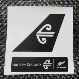 ２枚セットAirNZニュージーランド航空ステッカー■ラグビー代表オールブラックス(その他)