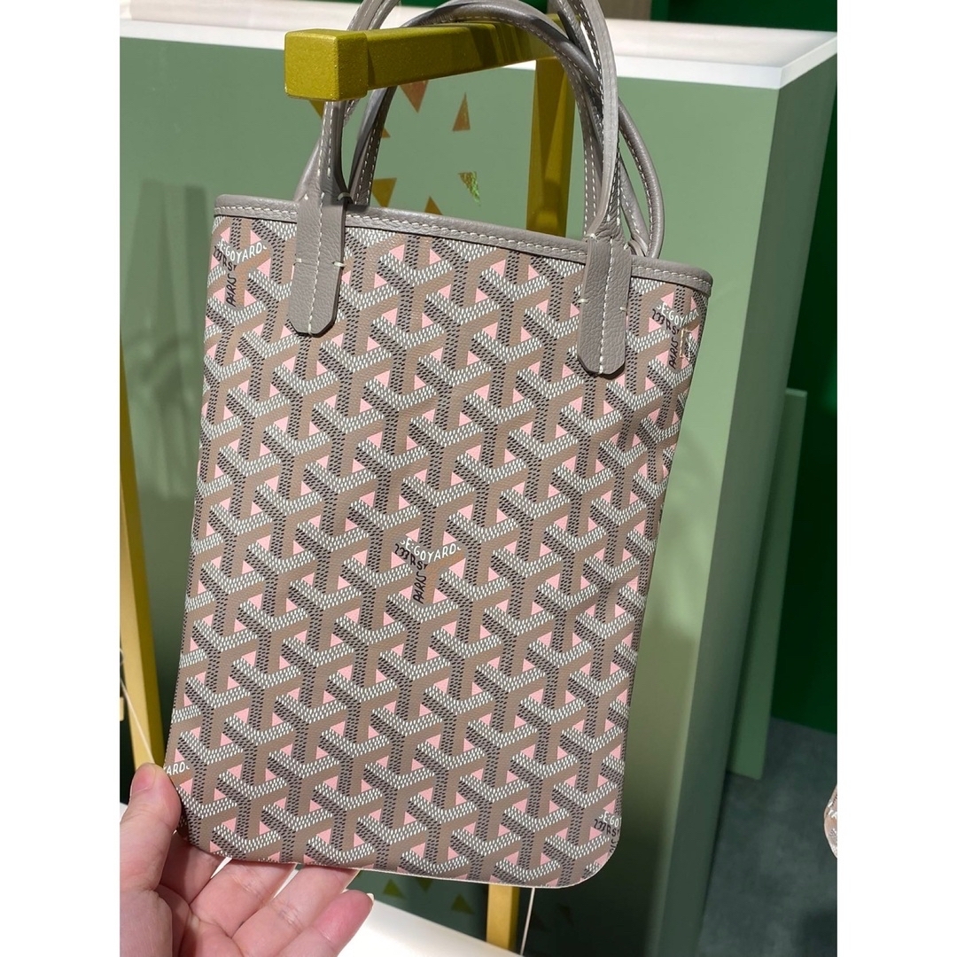 GOYARD(ゴヤール)のgoyard ゴヤール 170周年Poitier Clairvoisピンクトート レディースのバッグ(トートバッグ)の商品写真