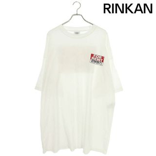 ヴェトモン(VETEMENTS)のヴェトモン  20SS  SS20TR372 FOR RENTロゴプリントTシャツ メンズ XS(Tシャツ/カットソー(半袖/袖なし))