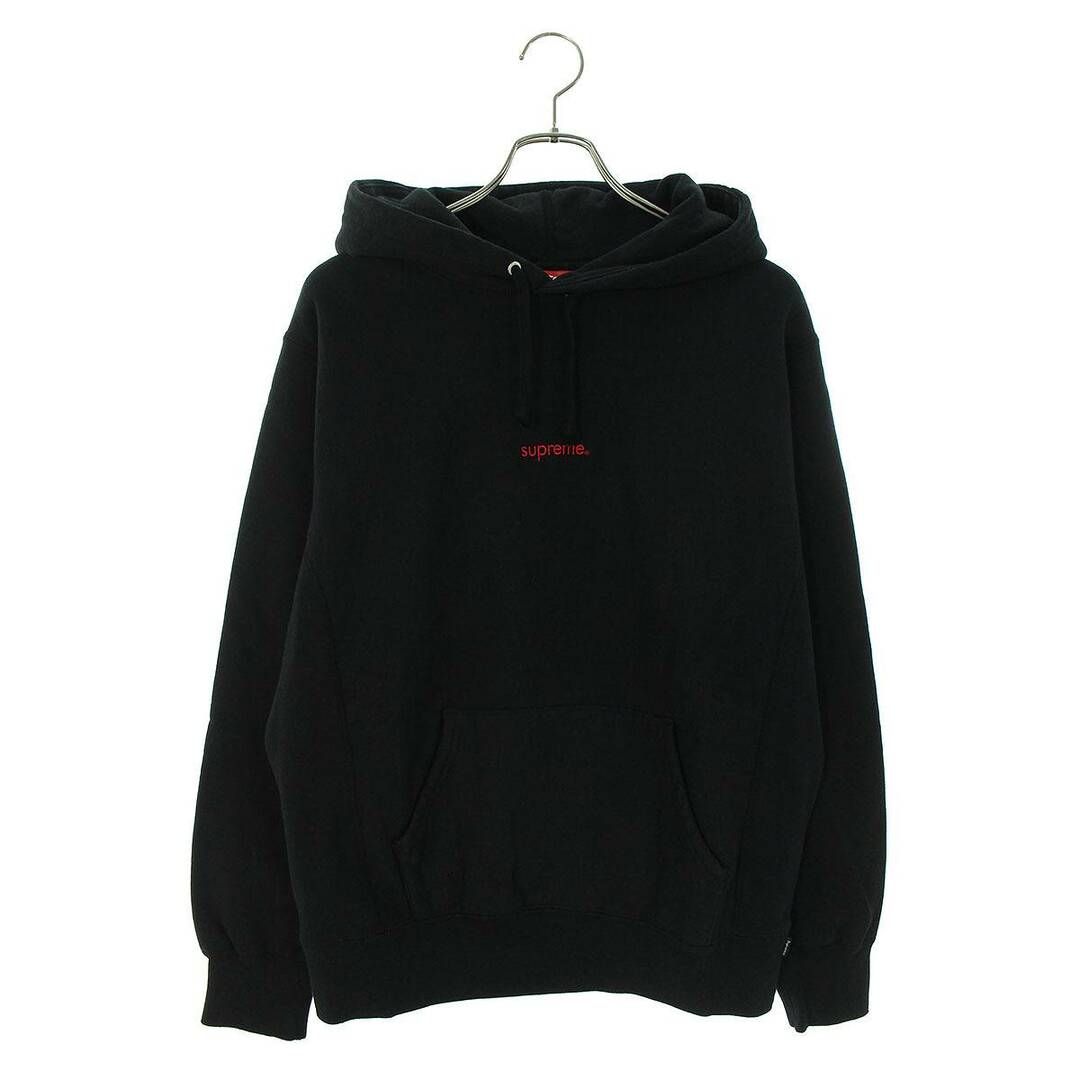 Supreme Trademark Hooded Sweatshirt 黒M