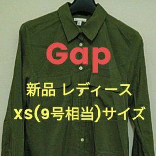 ギャップ(GAP)のレディース 新品 ギャップ Gap シャツ XS(9号) 薄手 長袖(シャツ/ブラウス(長袖/七分))