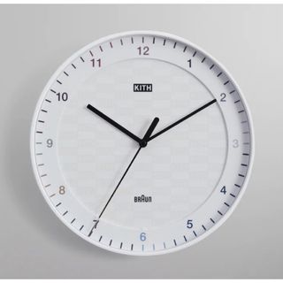 キス(KITH)の新品 KITH BRAUN Wall clock White (掛時計/柱時計)