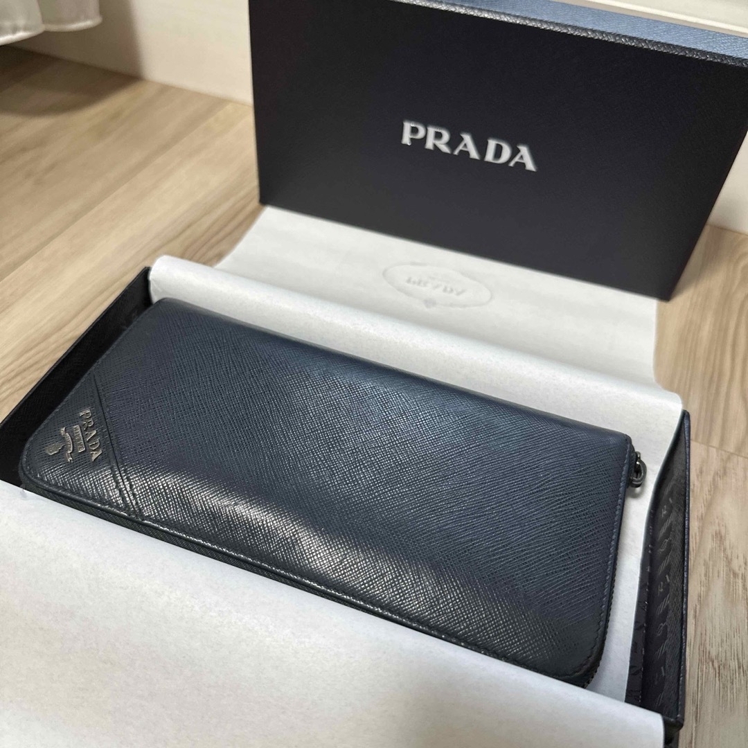 PRADA(プラダ)の【値下げ】プラダ　お財布　PRADA メンズのファッション小物(長財布)の商品写真